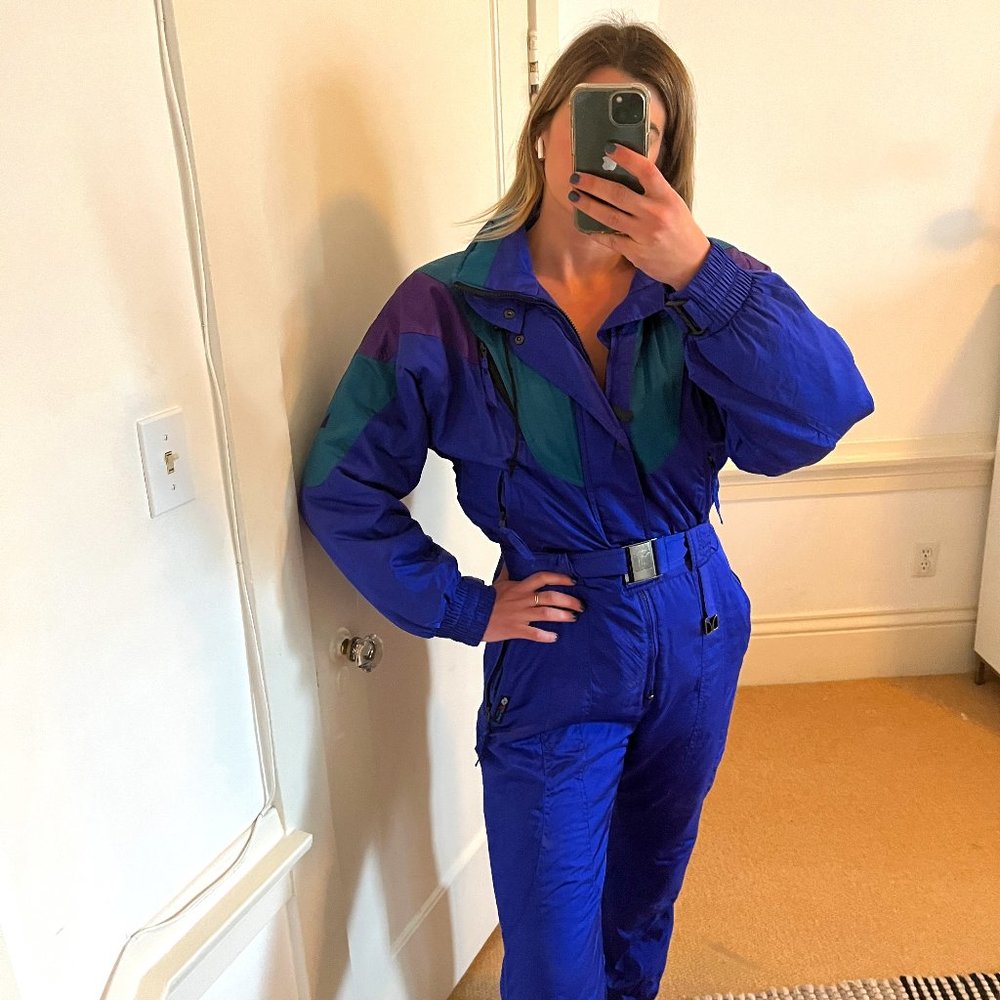 Vintage 80s Ski Onesie - Couloir Sz 42